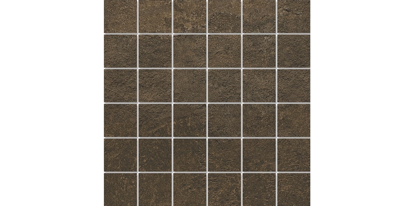 Декор Про Стоун коричневый мозаичный 30x30