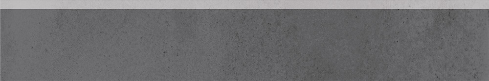 Плинтус Мирабо серый темный обрезной 60x9,5
