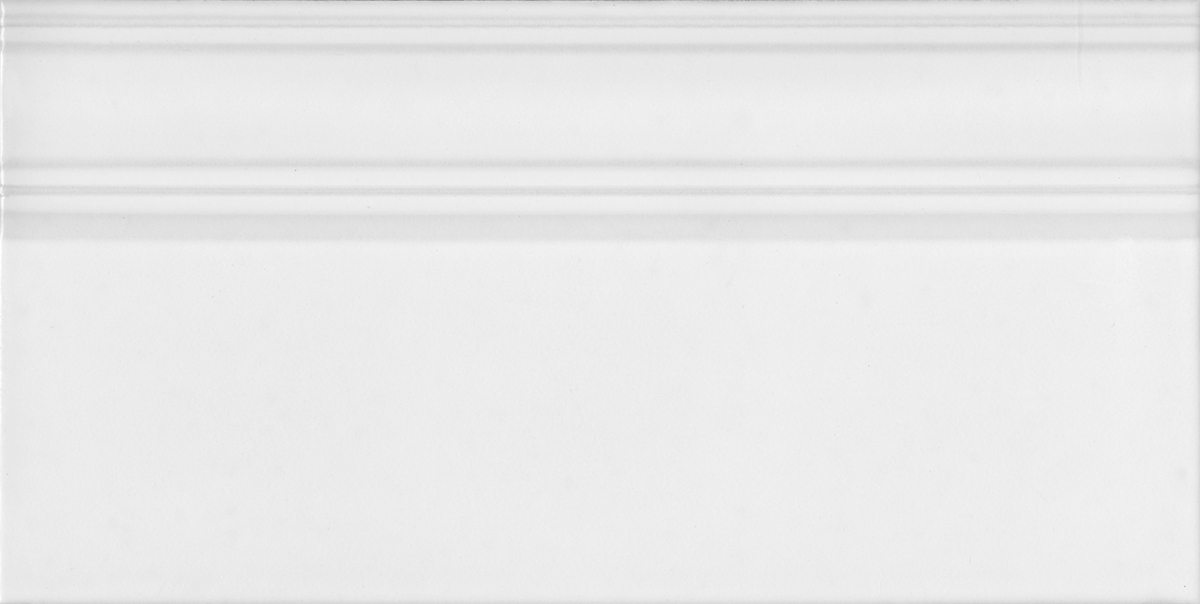 Плинтус Монфорте белый матовый обрезной 20x40