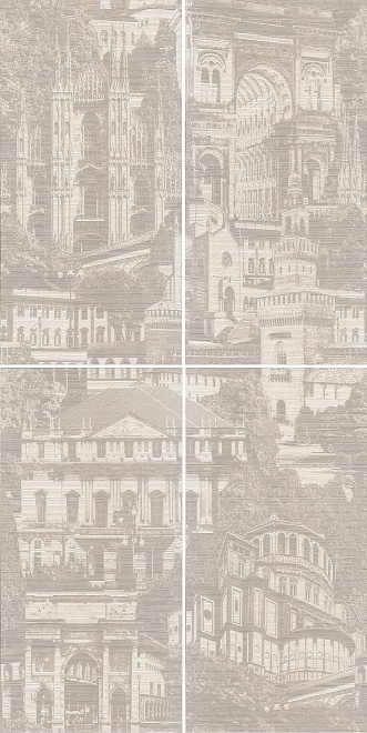 Панно Веласка матовый (из 4 ч. разм. 30x60) 60x120