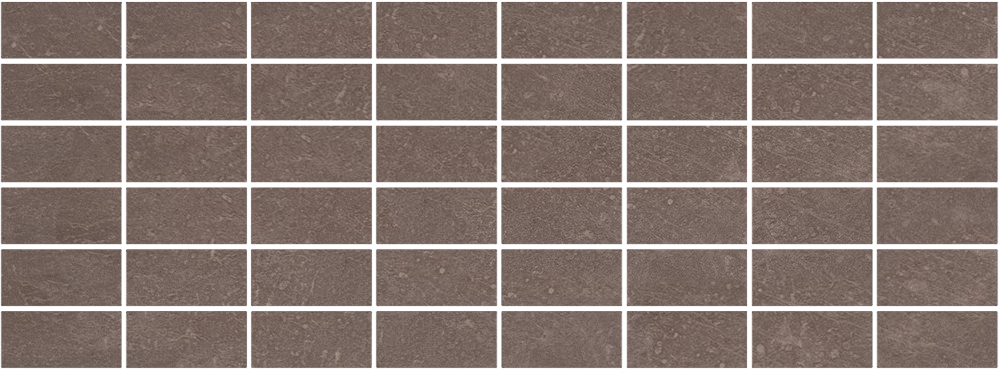 Декор Орсэ коричневый мозаичный матовый 15x40