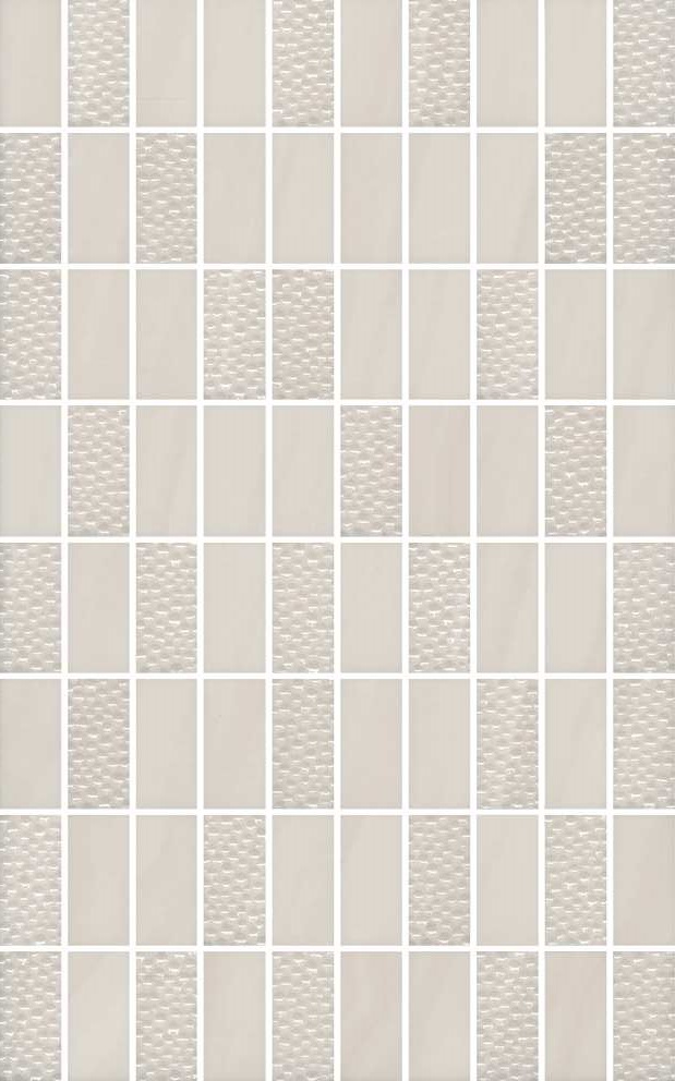 Декор Сияние мозаичный глянцевый 25x40