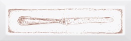 Декор Knife карамель матовый 8,5x28,5
