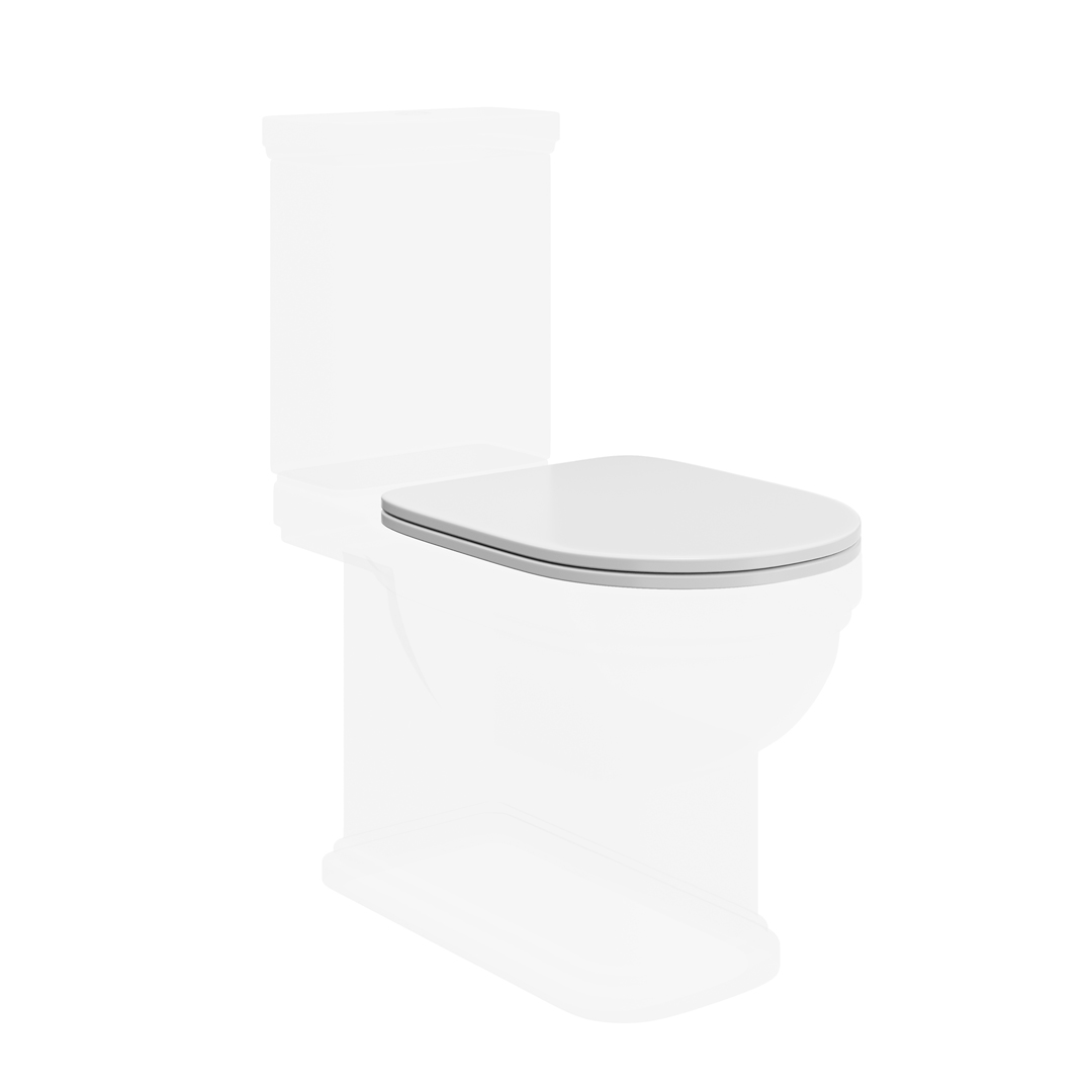 Крышка-сиденье Kerama Marazzi Pompei для напольного унитаза, белый