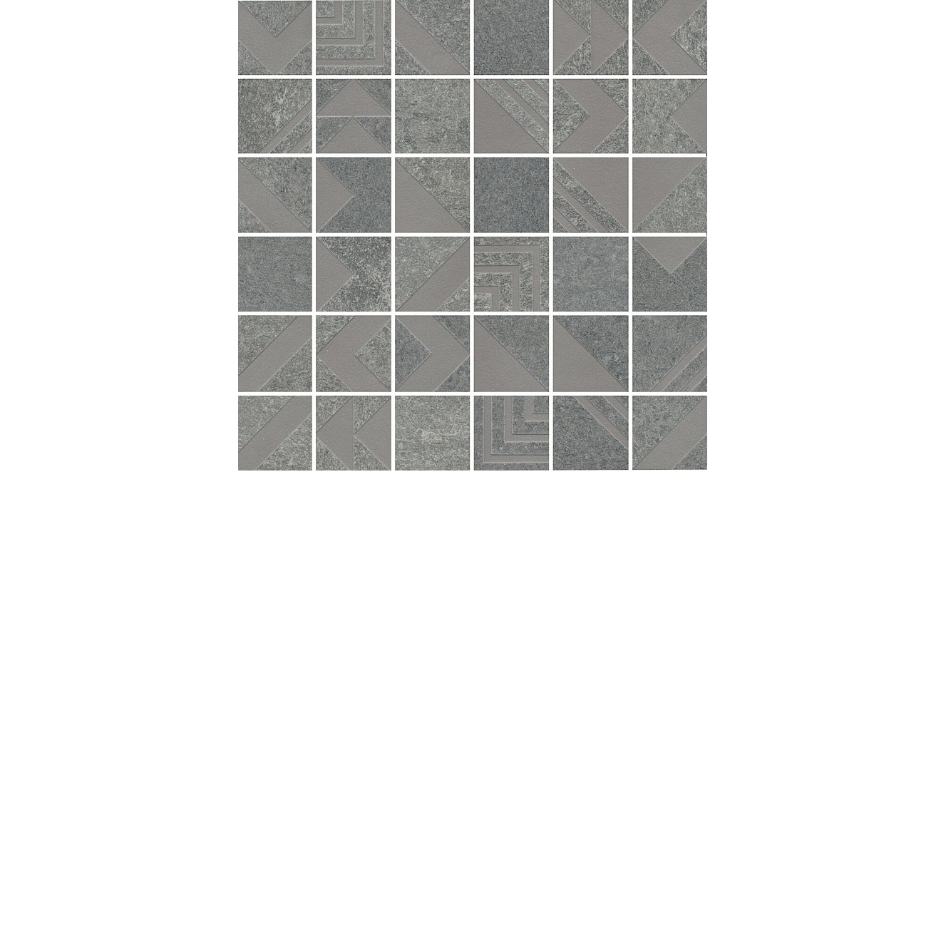 Декор Про Нордик серый мозаичный 30x30