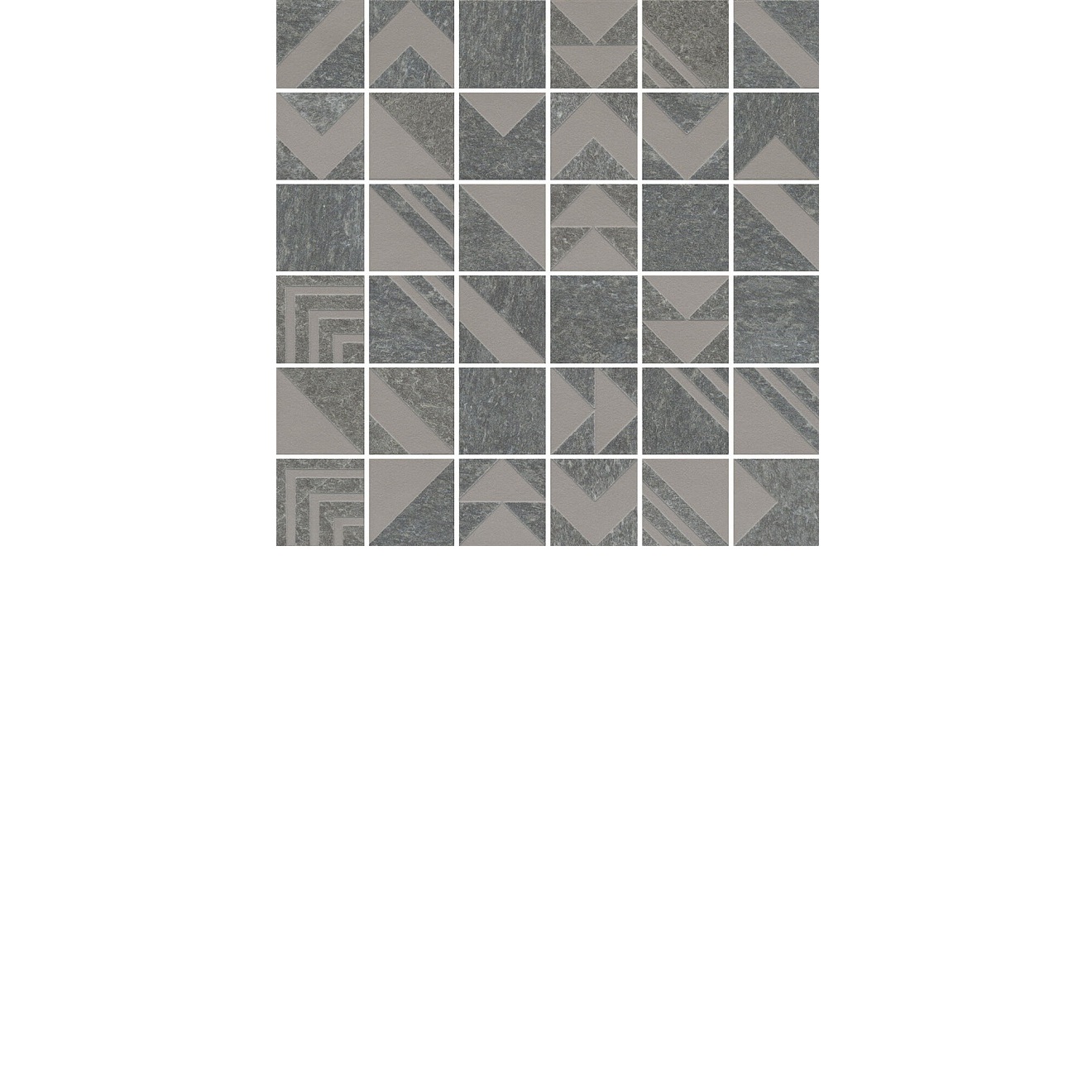 Декор Про Нордик серый темный мозаичный 30x30