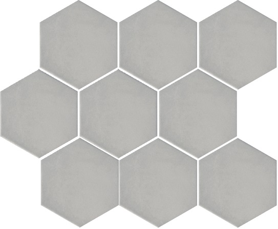 Тюрен серый матовый из 9 частей 12x10,4