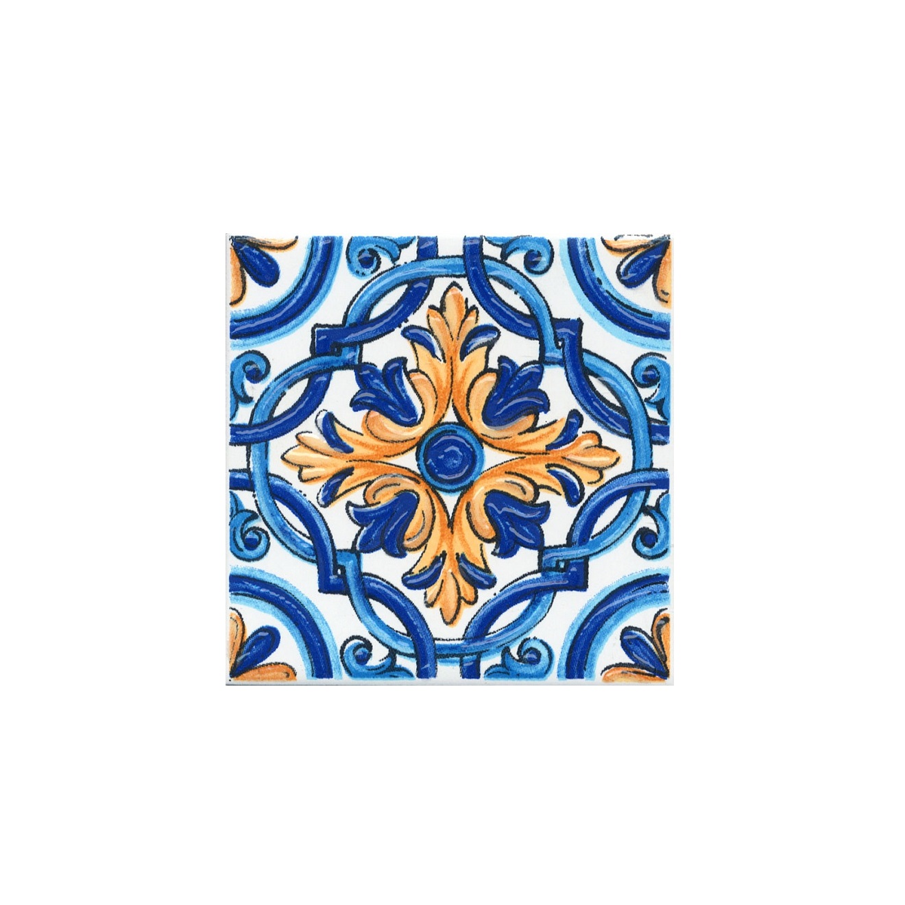 Вставка Капри майолика 9,8x9,8