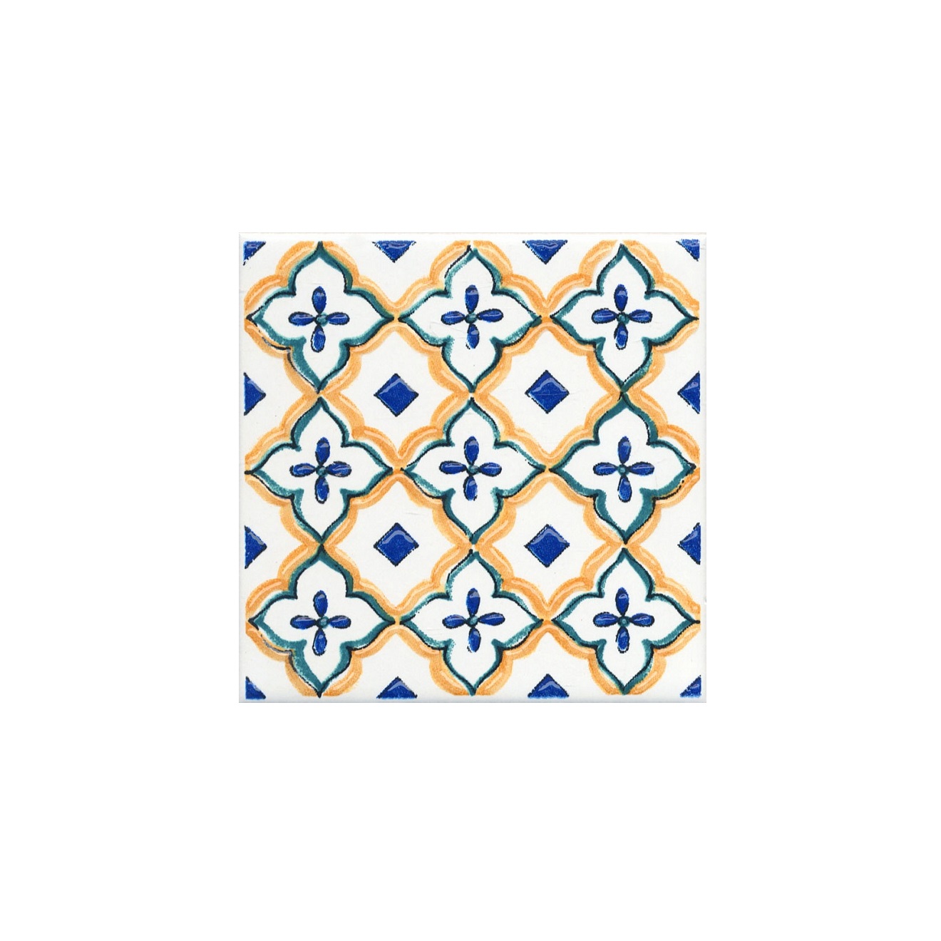 Вставка Капри майолика 9,8x9,8
