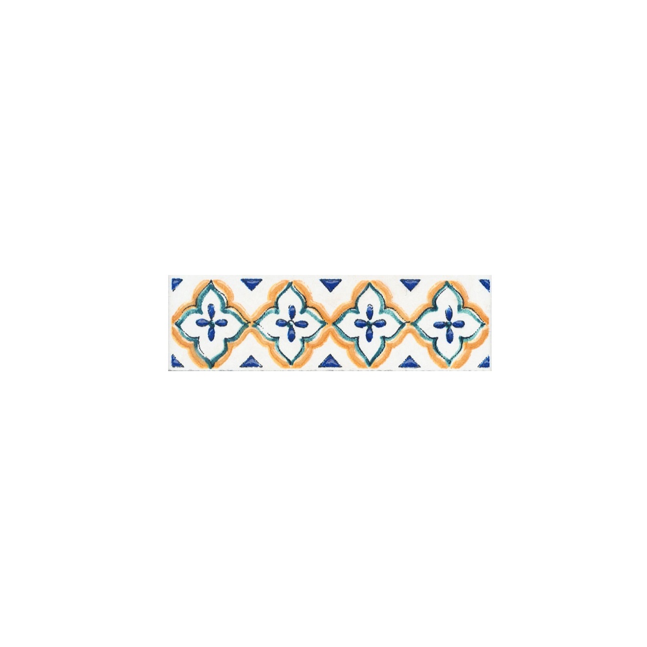Бордюр Капри майолика 9,8x3
