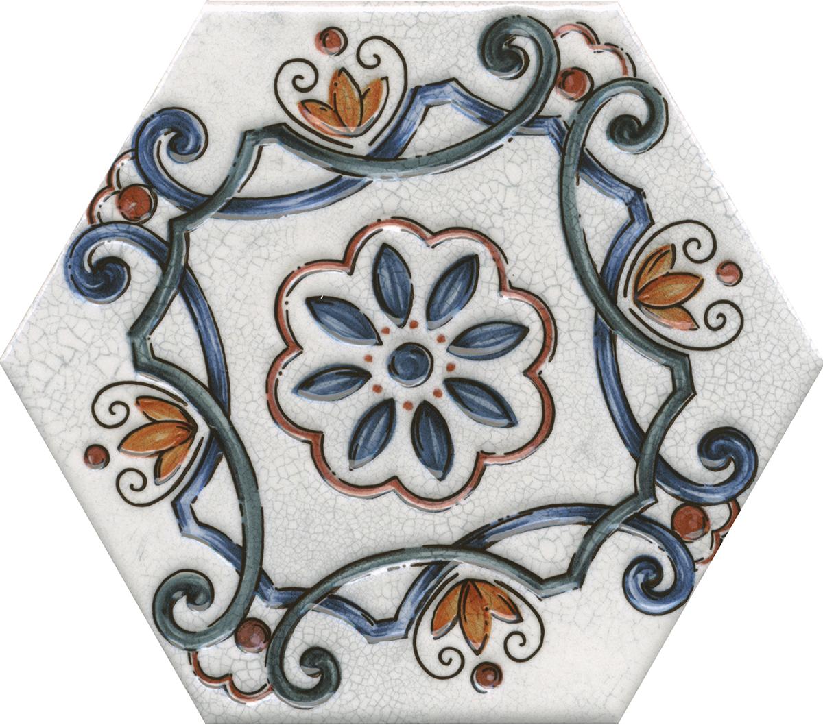 Декор Макарена глянцевый 20x23,1