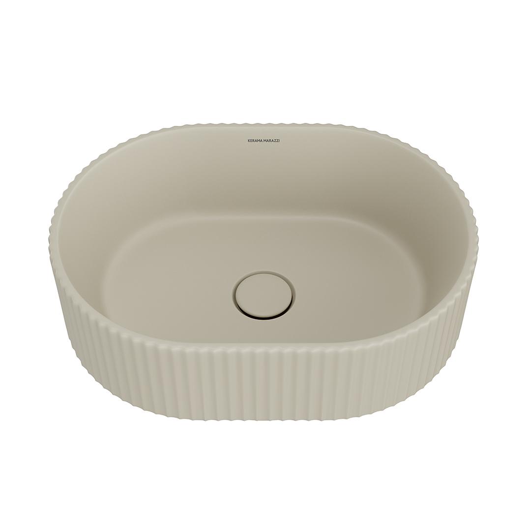 Раковина ARTBASIN Vento накладная 50, песочная матовая
