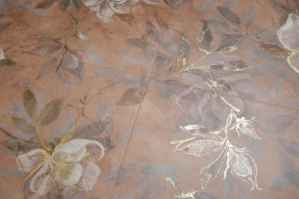 Панно Магнолия 2 матовый 60x120 из 4 частей (30x60)