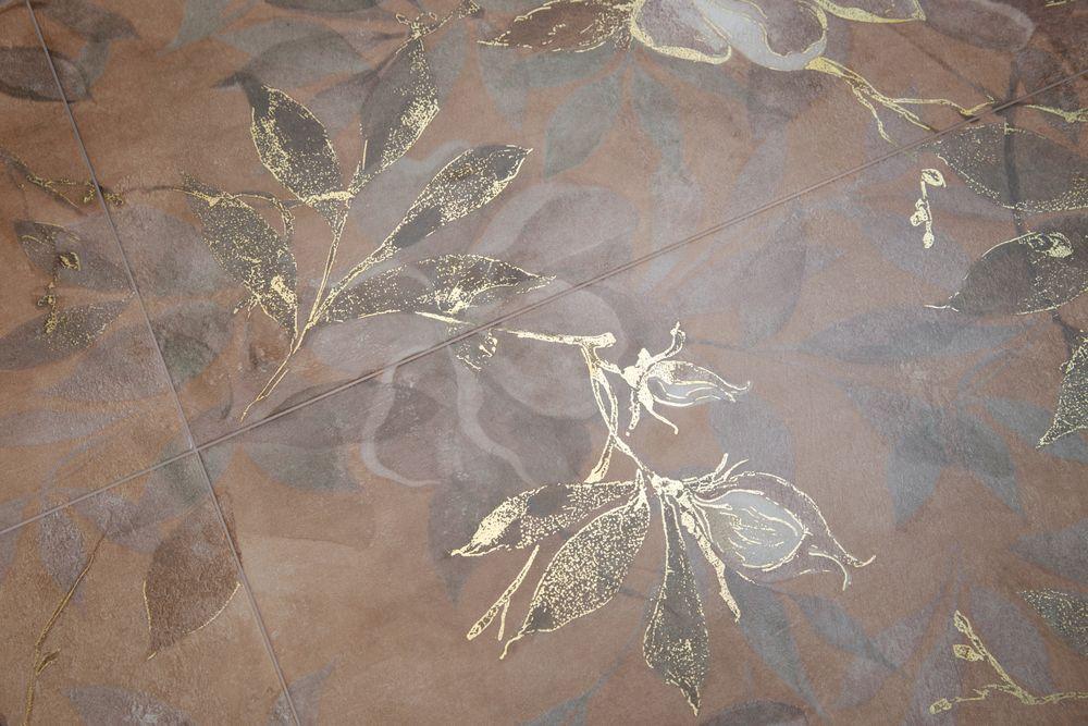 Панно Магнолия 2 матовый 60x120 из 4 частей (30x60)