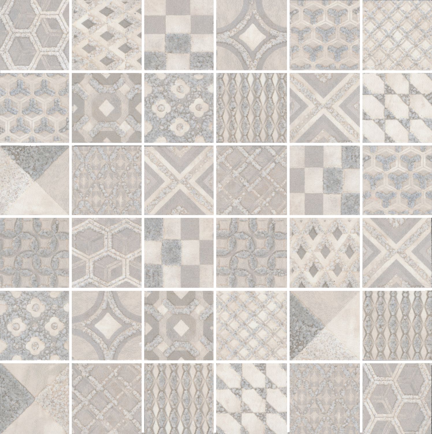 Декор Онда 1 мозаичный 30x30
