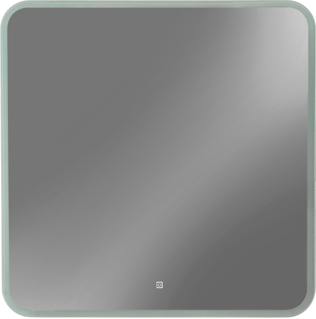 Зеркало Мирсант Spectr с подсветкой, 80 см — прямоугольный предмет с сенсорным управлением