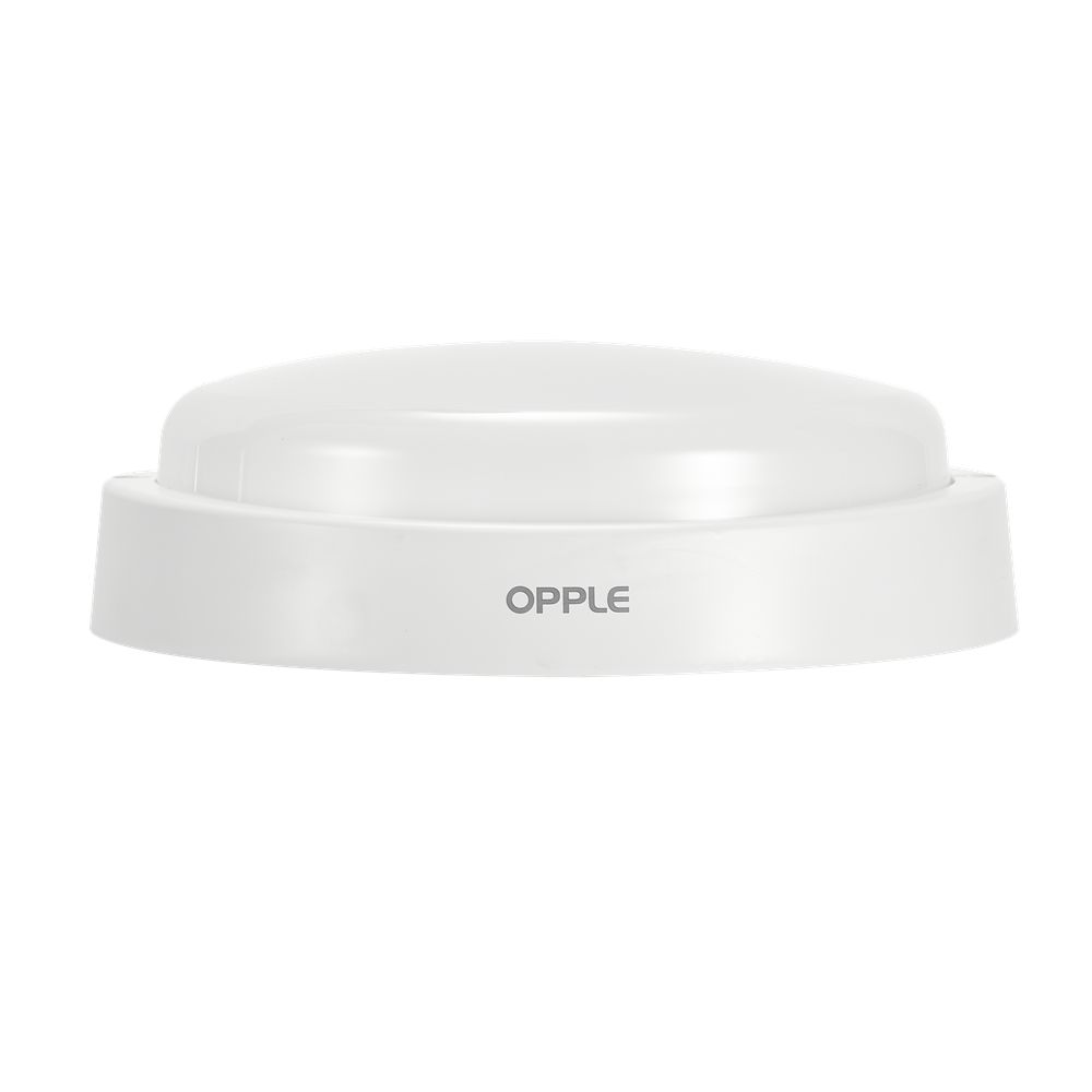 Светильник светодиодный OPPLE LED Bulkhead E2 влагостойкий — вид спереди под углом