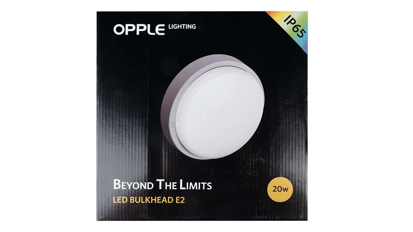 Светильник светодиодный OPPLE LED Bulkhead E2 влагостойкий — товар в упаковке