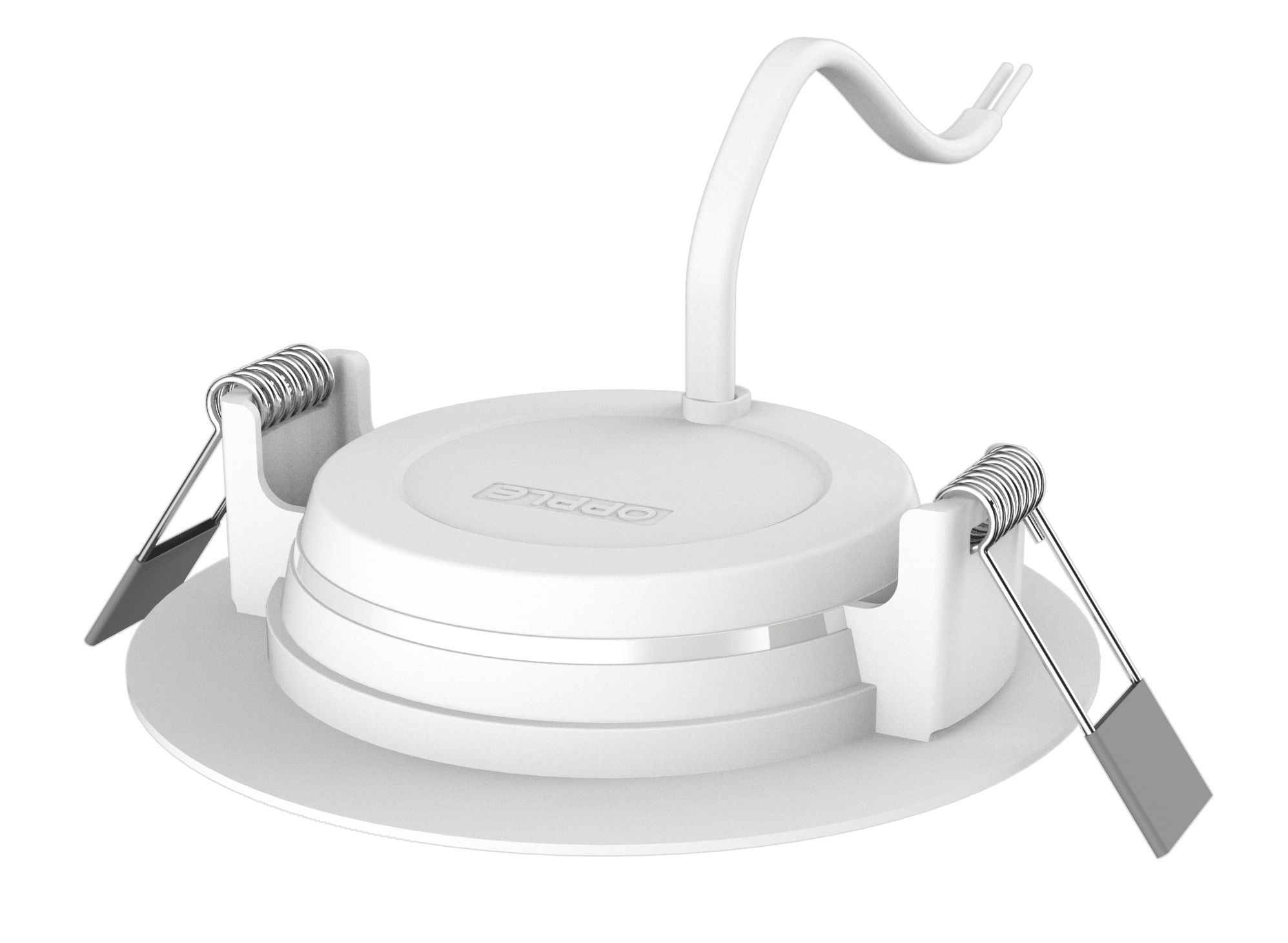 Светильник светодиодный точечный OPPLE US LED Spotlight Rc-HPF ESIII R200-24W-4000-W поворотный — вид под углом на корпус