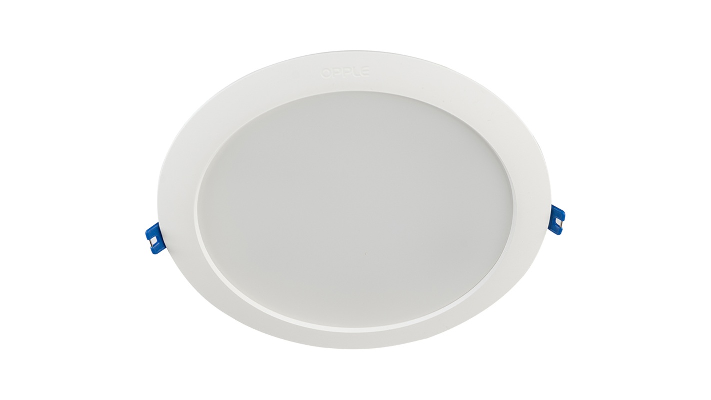 Светильник светодиодный точечный OPPLE Utility LED Downlight US R200-22W-4000-WH-GP встраиваемый — вид сверху