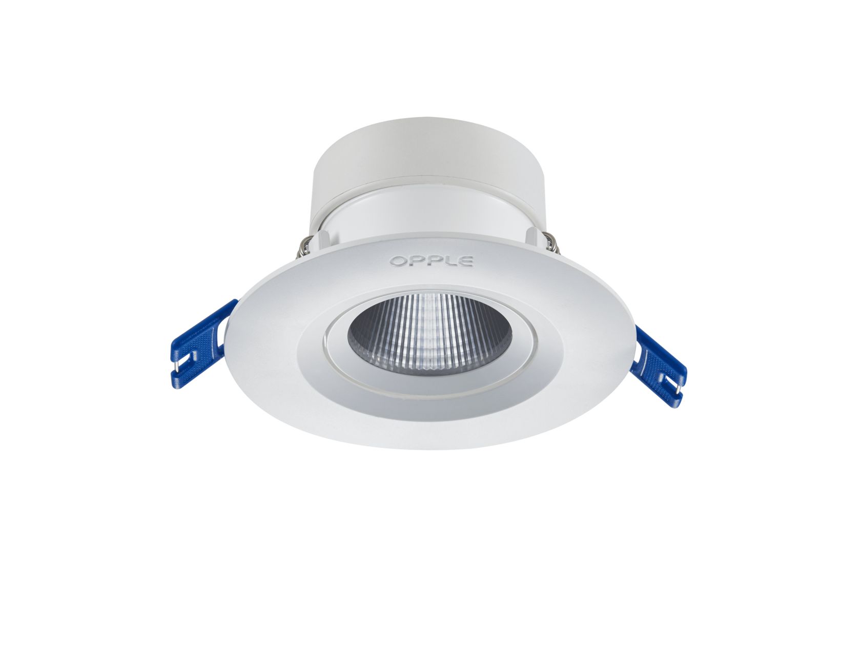 Светильник светодиодный точечный OPPLE US LED Spotlight RA-US R70-8W-4000-WH-GP поворотный — вид под углом