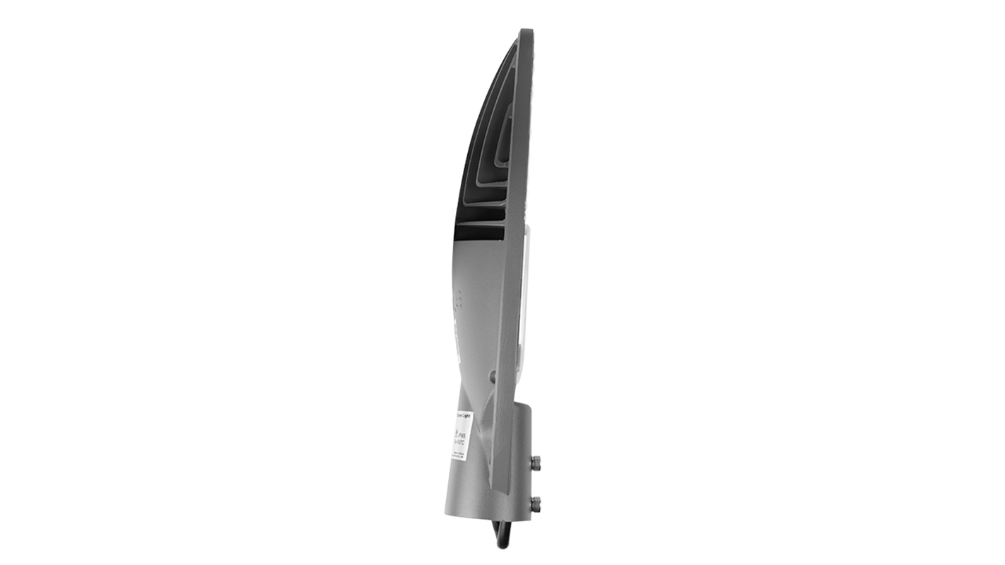 Светильник светодиодный консольный OPPLE EQ LED Streetlight-EQ40W-5700-150+70D-GY-GP2 уличный — вид сбоку-1