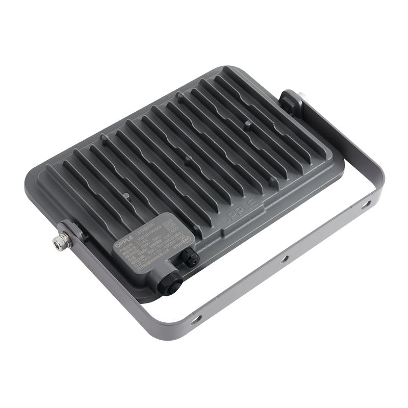 Прожектор светодиодный уличный OPPLE LED Floodlight EQ3 30W-4000-GY-GP поворотный — вид под углом-3