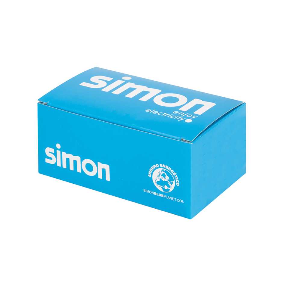 Заглушка Simon CIMA на 1 двойной пост, S-модуль, белый — товар в упаковке