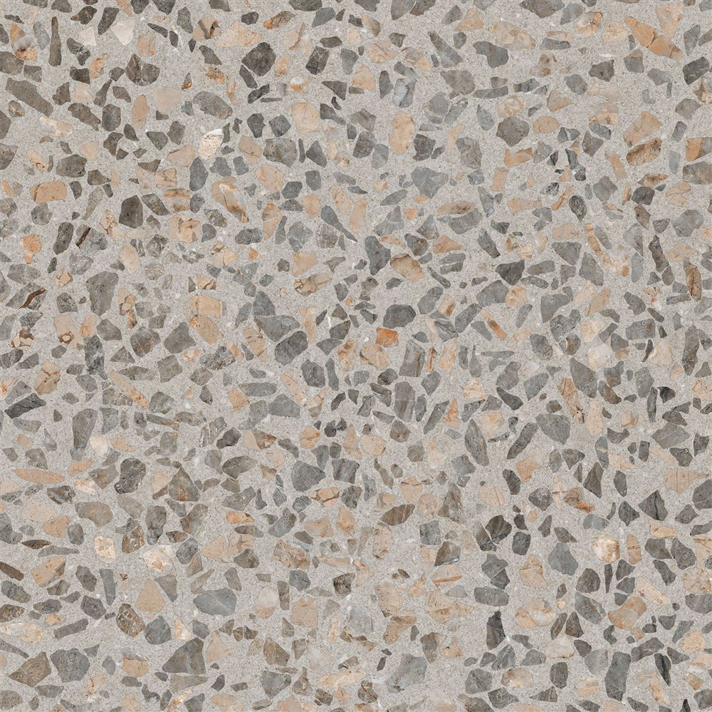 60x60 Теrrаzzo-X Темный Лаппато R9 Ректификат