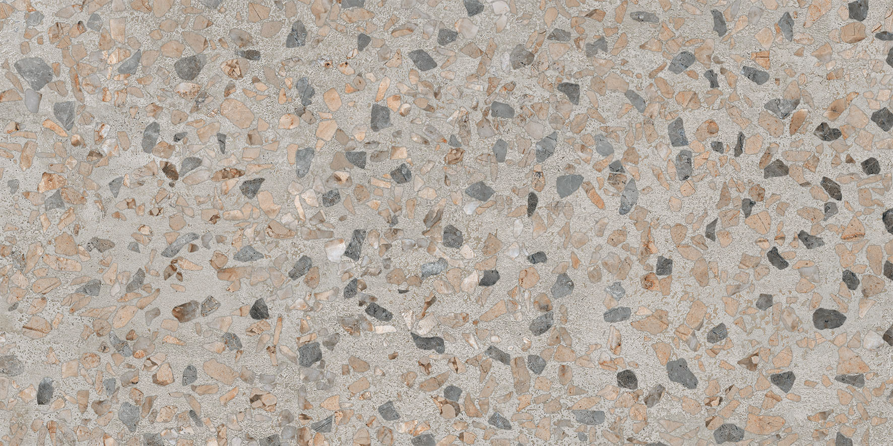30x60 Terrazzo-X Темный Лаппато R9 Ректификат