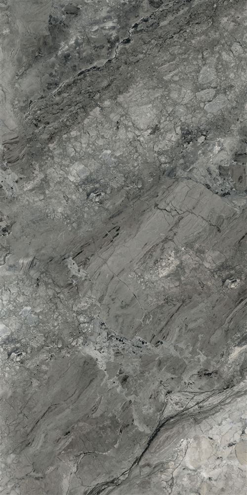 60x120 MarbleSet Иллюжн Темно-серый Полированный Ректификат