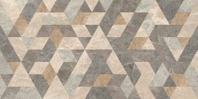 60x120 Marmostone Декор "Микс Гео" Лаппато R9 Ректификат