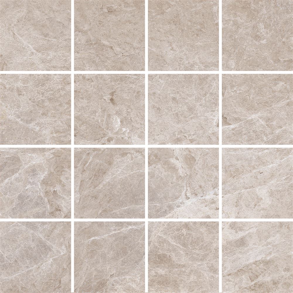 7.5x7.5 Marmostone Мозаика Норковый Лаппато R9 Ректификат