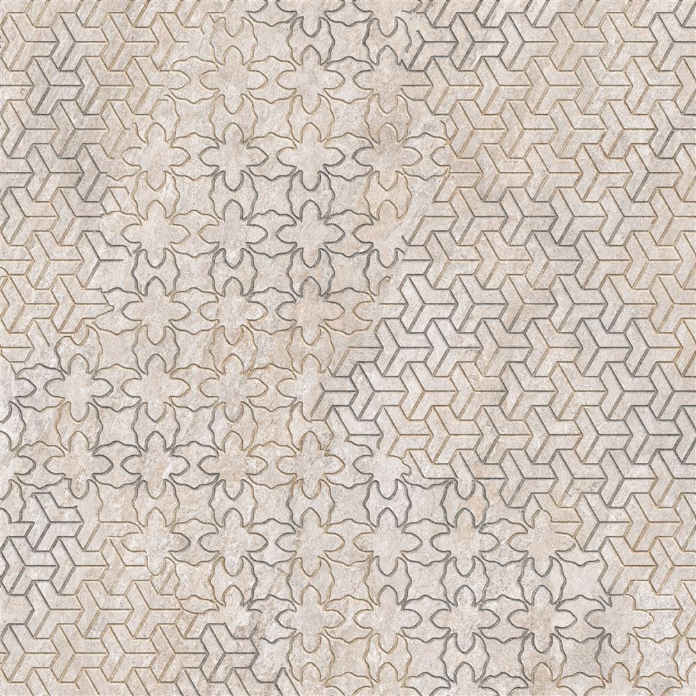 60X60 Quarstone Декор "Пэчворк" R10B Ректификат