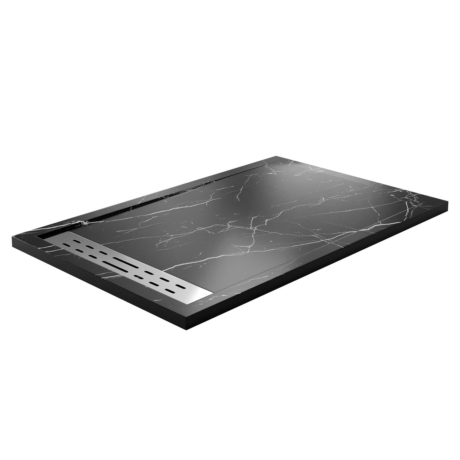 Душевой поддон Wasserkraft Neime 19T, 140x90 — вид под углом-1