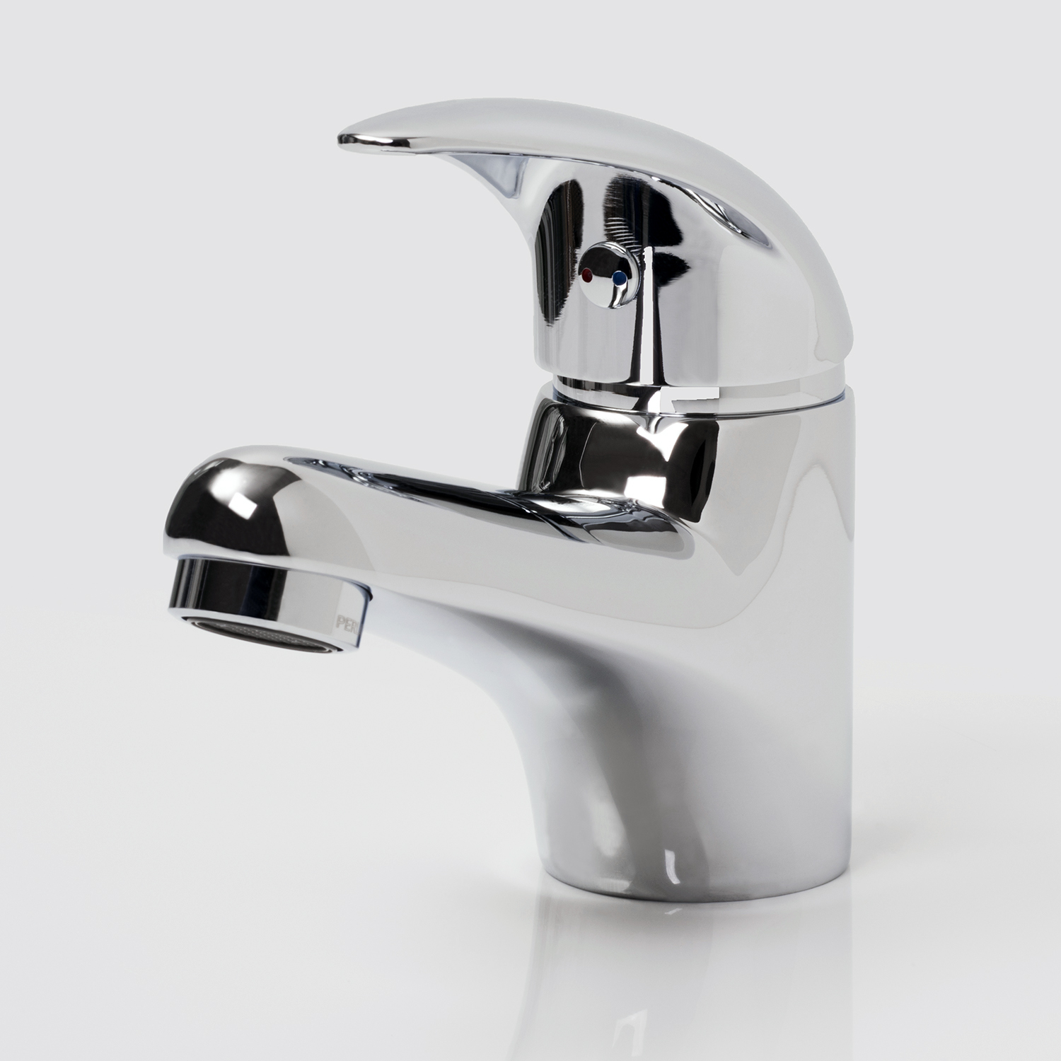 Смеситель для раковины Wasserkraft Isen 2600 — вид сбоку под углом-3