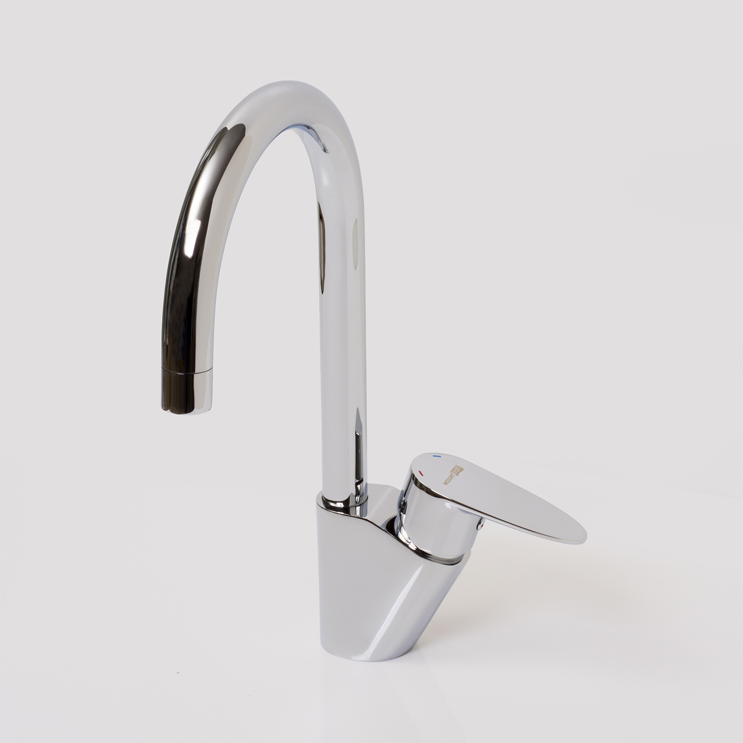 Смеситель для кухни Wasserkraft Leine 3500 — вид сбоку под углом-3