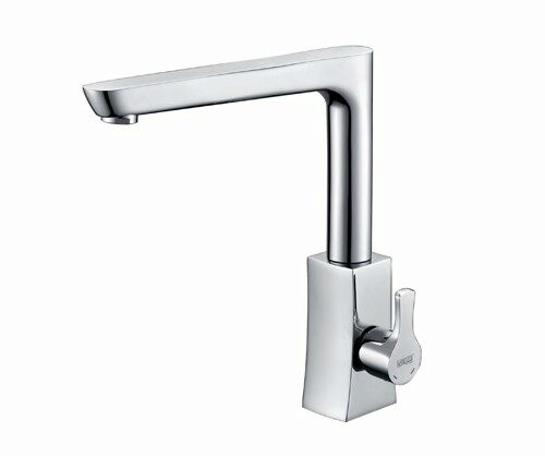 Смеситель для кухни Wasserkraft Berkel 4800 — вид сбоку под углом