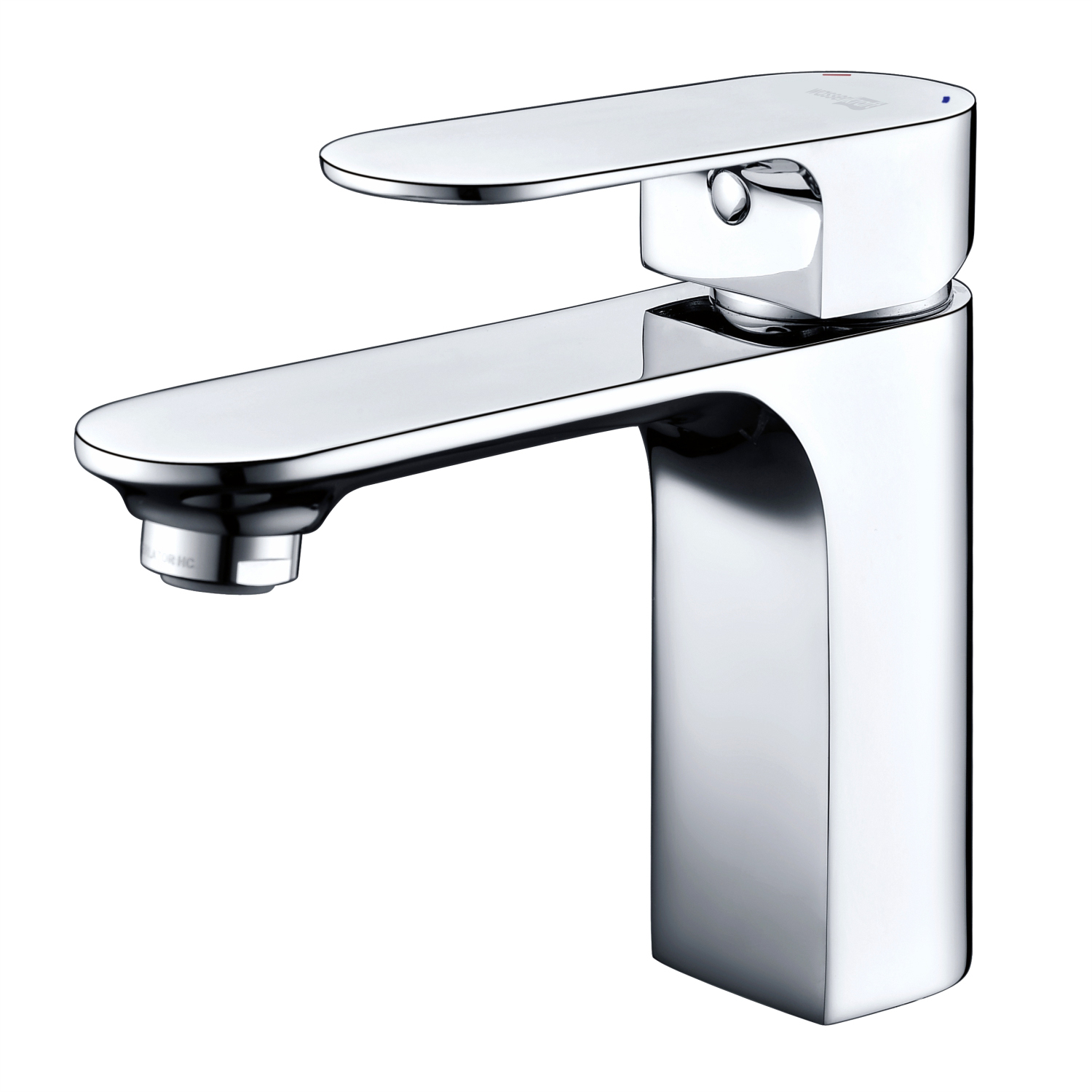 Смеситель для раковины Wasserkraft Dinkel 5800 — вид сбоку под углом