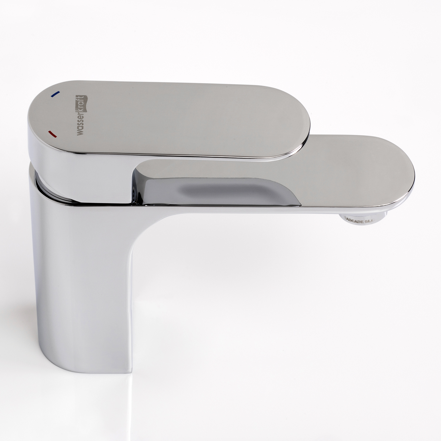 Смеситель для раковины Wasserkraft Dinkel 5800 — вид сбоку под углом-3