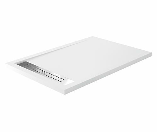 Душевой поддон Wasserkraft Mindel 85T, 140x80 — вид под углом