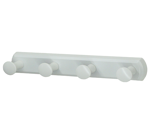 Планка с крючками Wasserkraft Kammel K-8300WHITE, 24 см — вид под углом