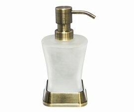 Дозатор Wasserkraft Exter K-5500 для жидкого мыла — вид спереди