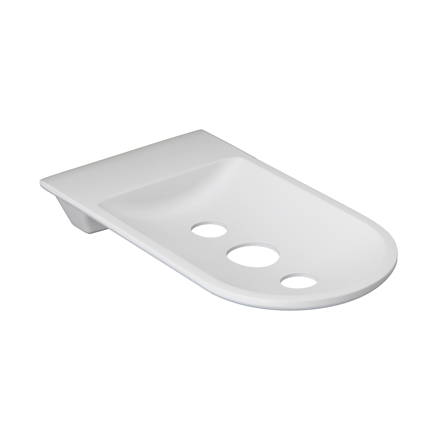 Мыльница Wasserkraft Kammel K-8300White, решетка — вид под углом-1