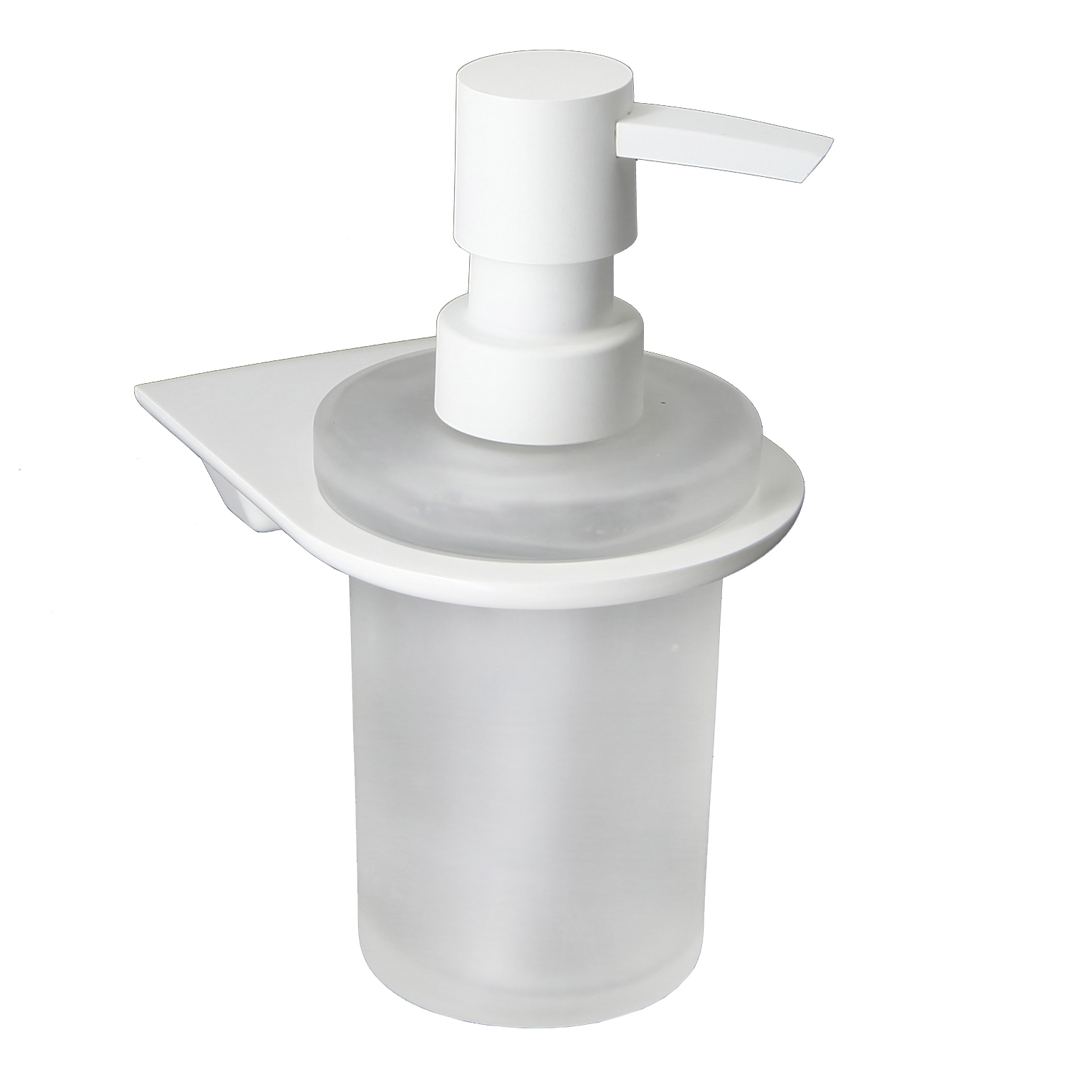 Дозатор Wasserkraft Kammel K-8300White для жидкого мыла — вид под углом
